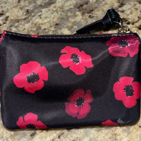 Kate Spade New York Natasha Wilson Poppy Zip Mini Card Case Wallet - Picture 5 of 8